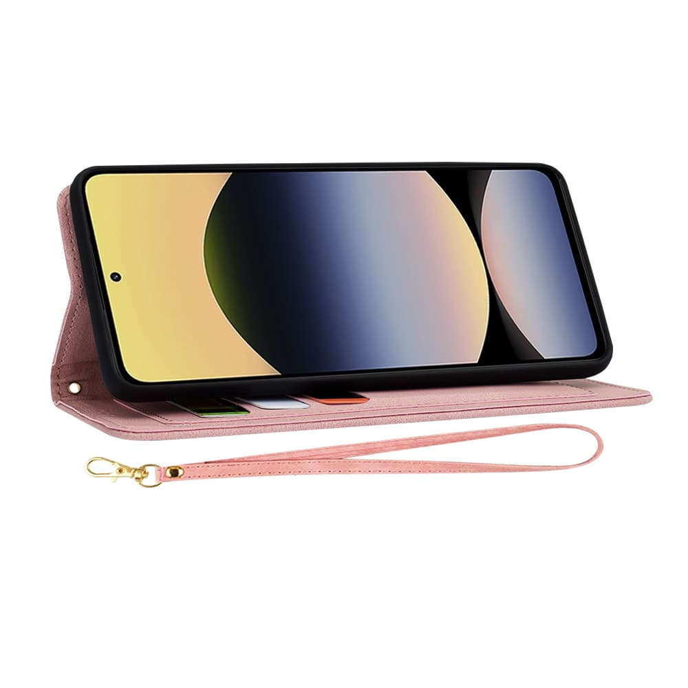 Pouzdro Techsuit FlipCraft pro Xiaomi Redmi Note 14 5G růžové - náhled 4