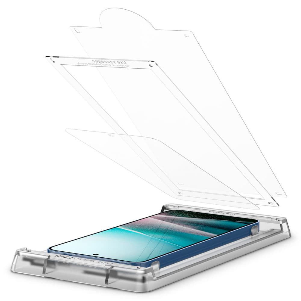 Spigen Elite Shield EZ Fit HD Samsung Galaxy S25 Průhledný - náhled 4