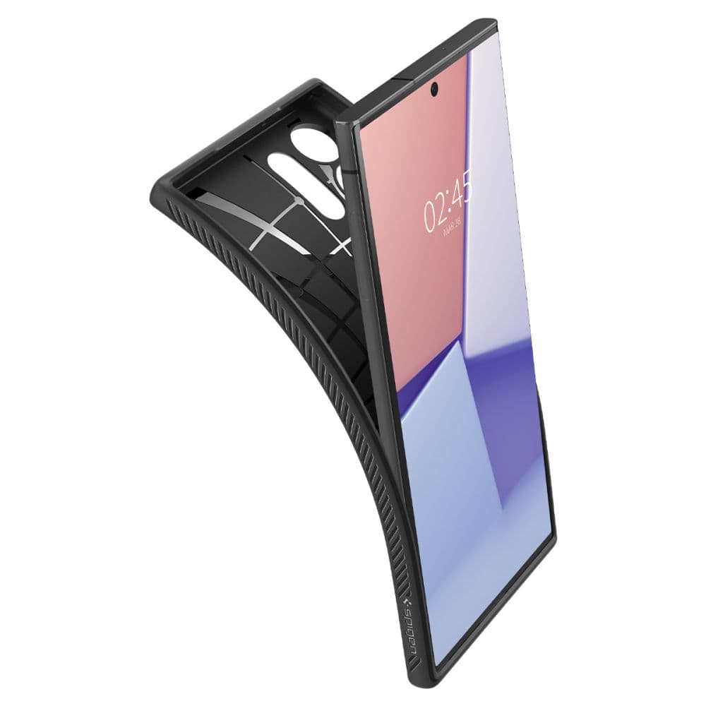 Spigen Liquid Air Samsung Galaxy S23 Ultra Matný Černý - náhled 4
