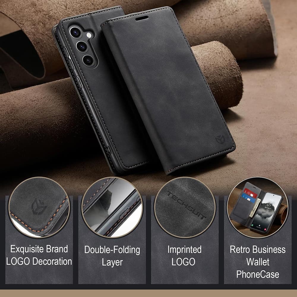 Techsuit Pohodlný Kryt Xiaomi 14 Black - náhled 4