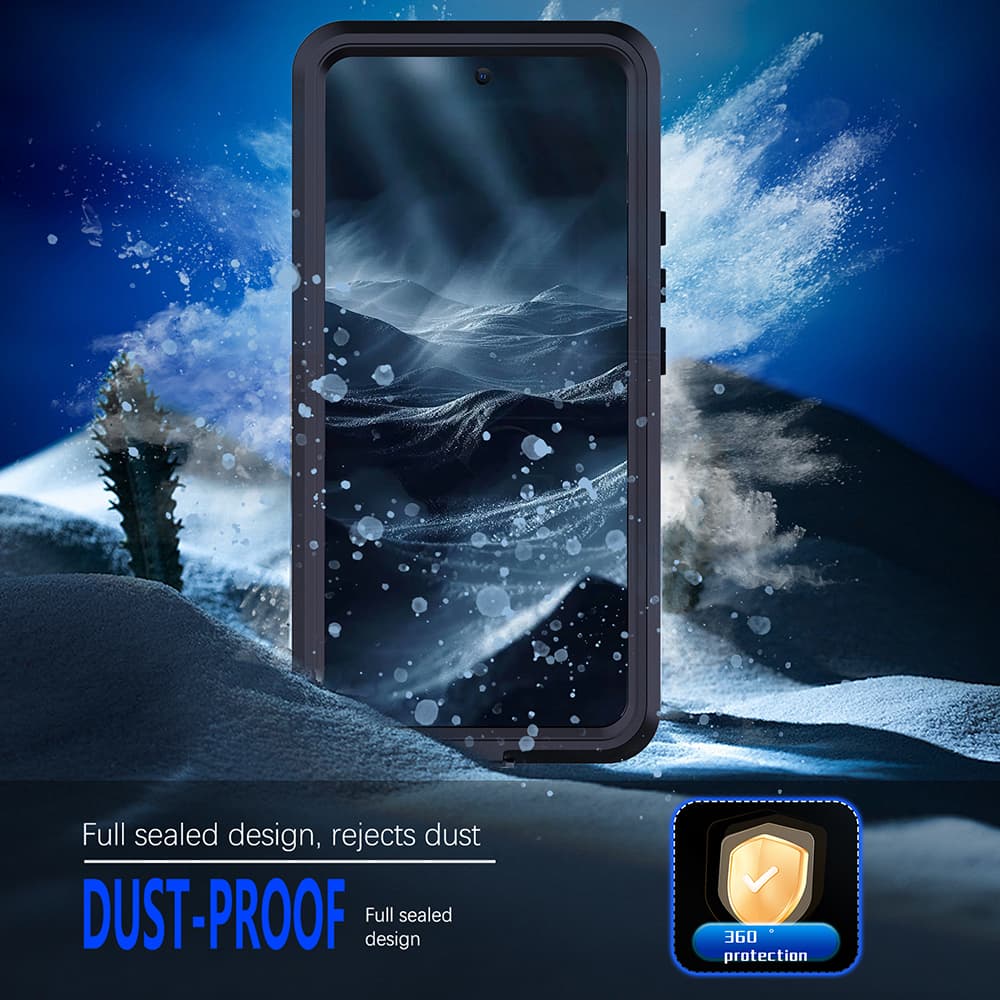 ShellBox Vodotěsné pouzdro IP68 Xiaomi Redmi Note 14 Pro 5G Poco X7 černé - náhled 4