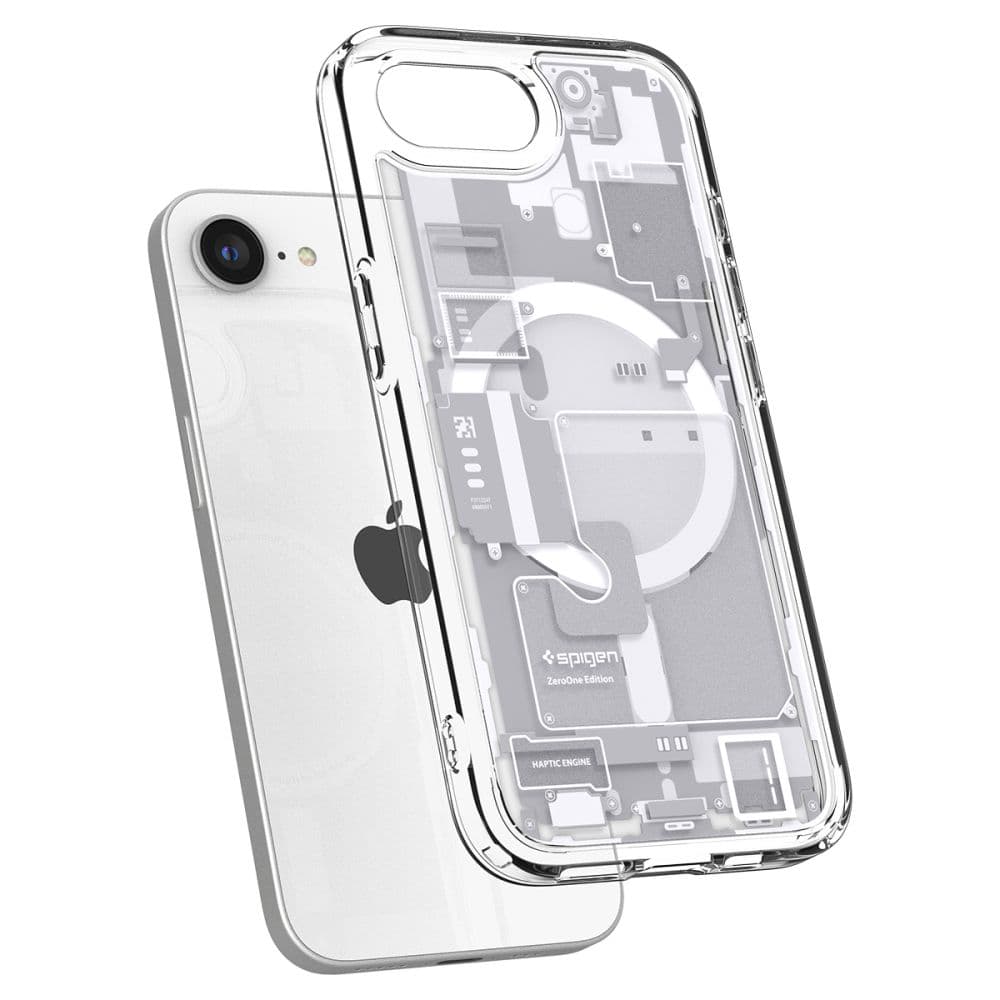 Spigen Ultra Hybrid Zero One MagSafe pro iPhone 16e bílý - náhled 4