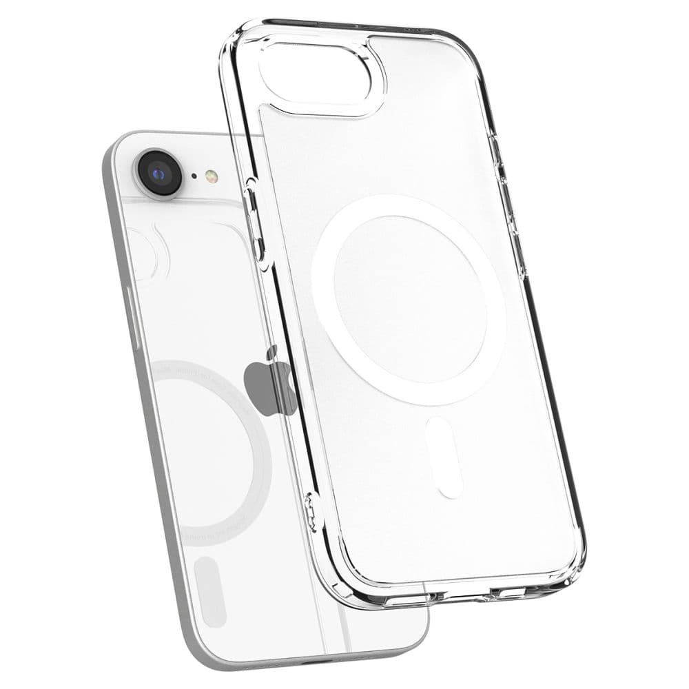 Spigen Ultra Hybrid MagSafe pro iPhone 16e v mrazivě bílé - náhled 4