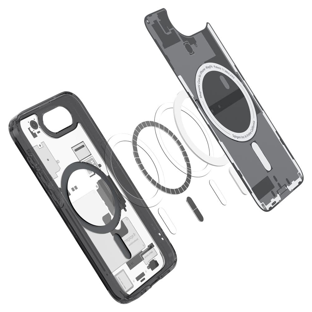 Spigen Ultra Hybrid Zero One MagSafe iPhone 16e černá - náhled 4