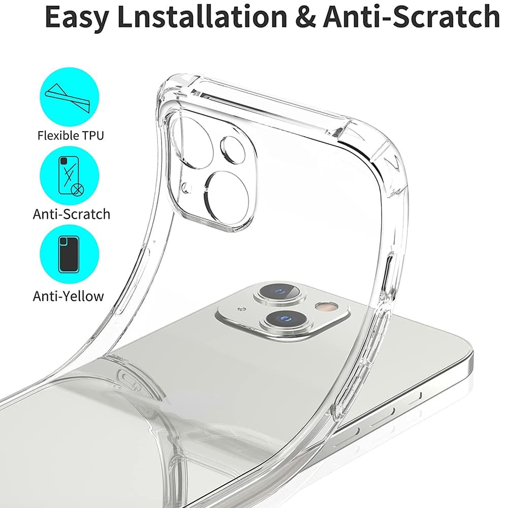 Techsuit Nárazuvzdorné Silikonové Pouzdro iPhone 16e - náhled 4