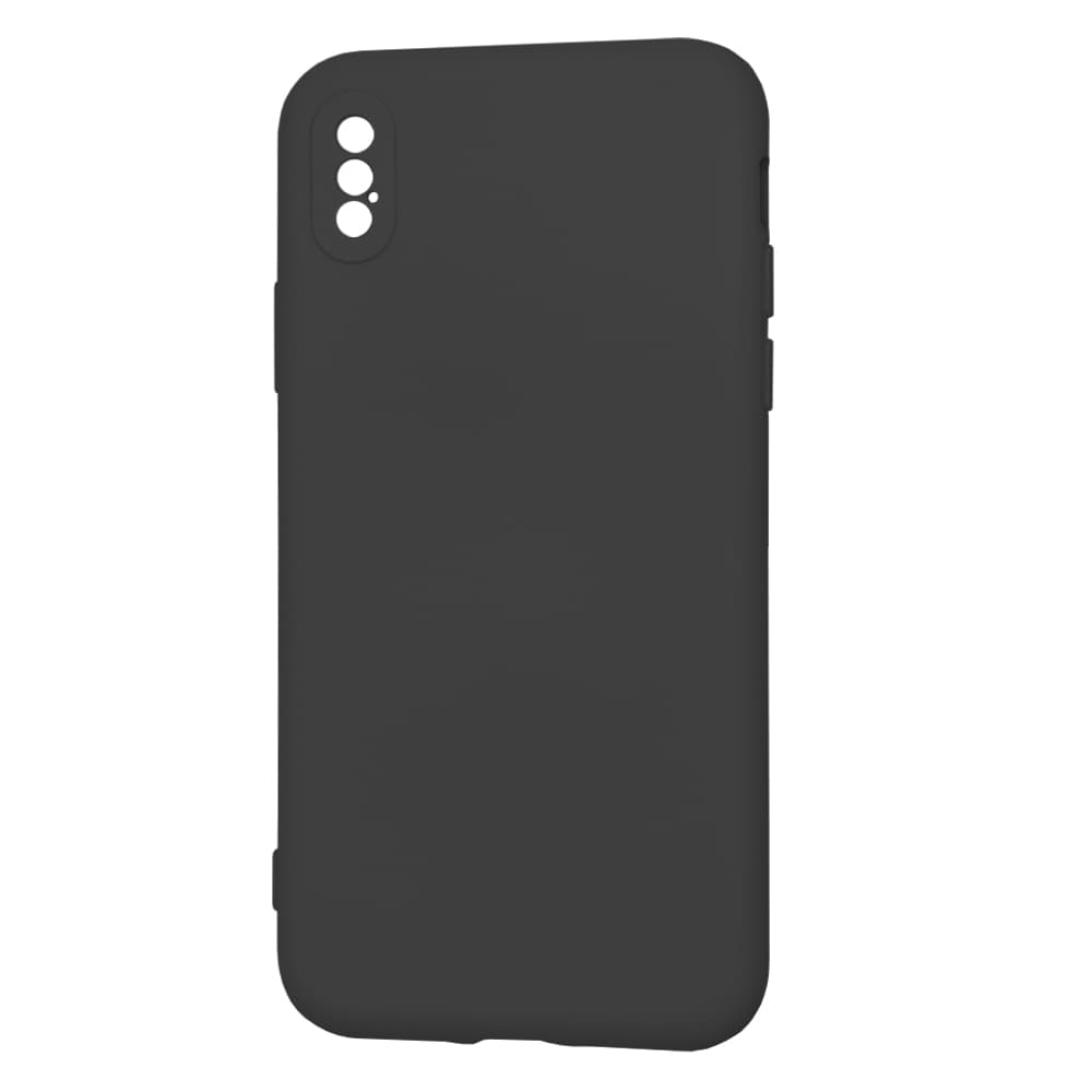 Techsuit SoftFlex pouzdro pro iPhone X iPhone XS černé - náhled 4