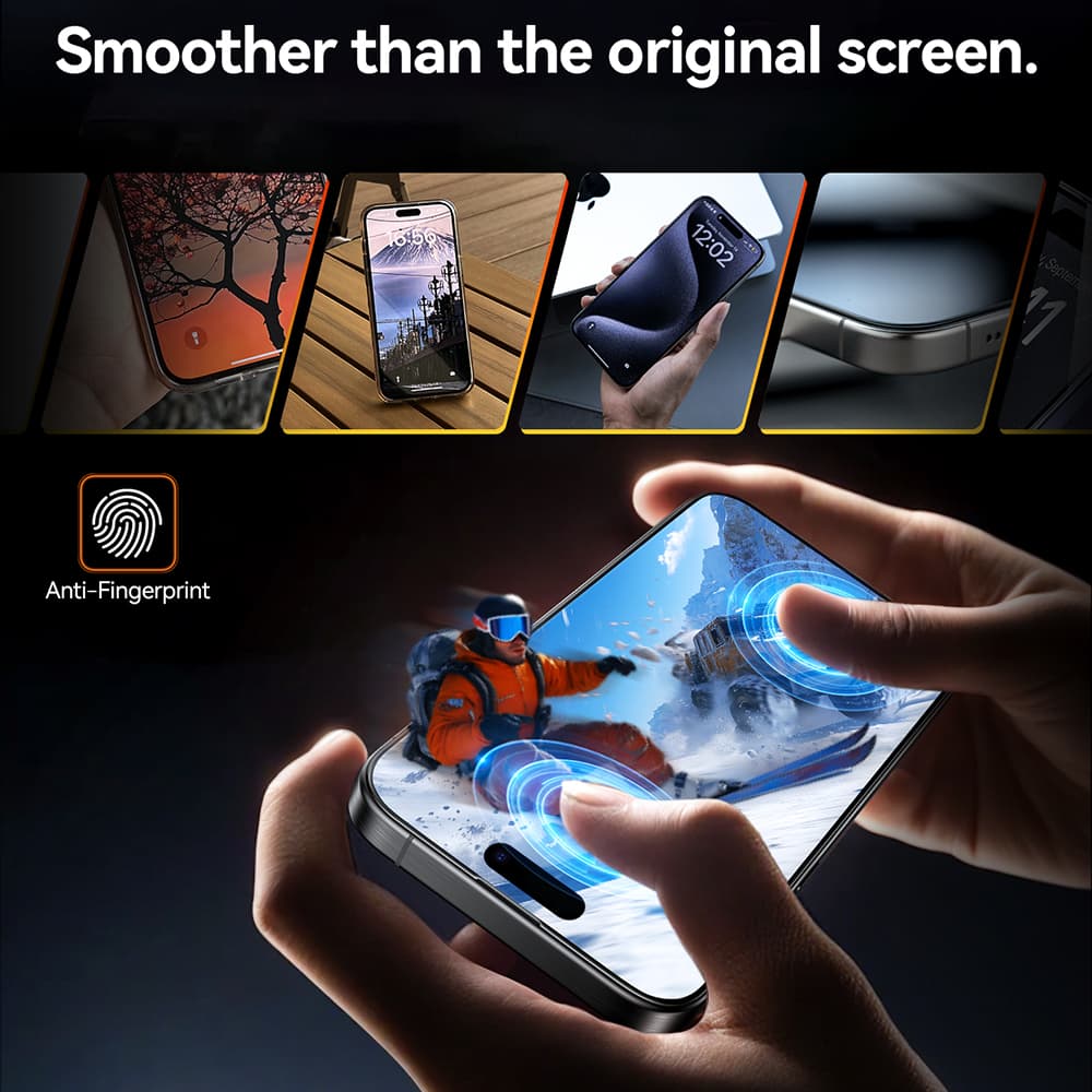 Torras GlassGo Install Master pro iPhone 16 černý - náhled 4
