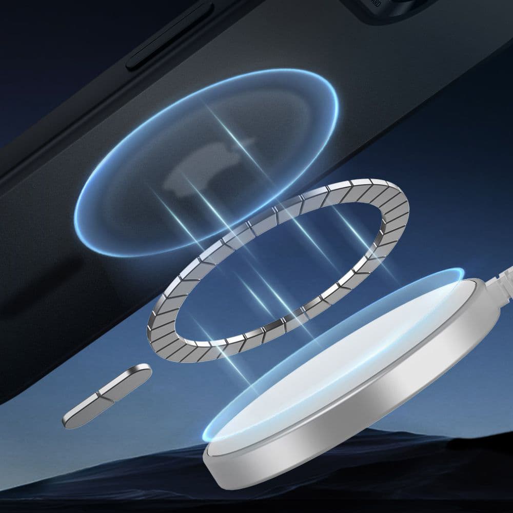 ESR Classic Hybrid HaloLock pro iPhone 16e v matné černé - náhled 4