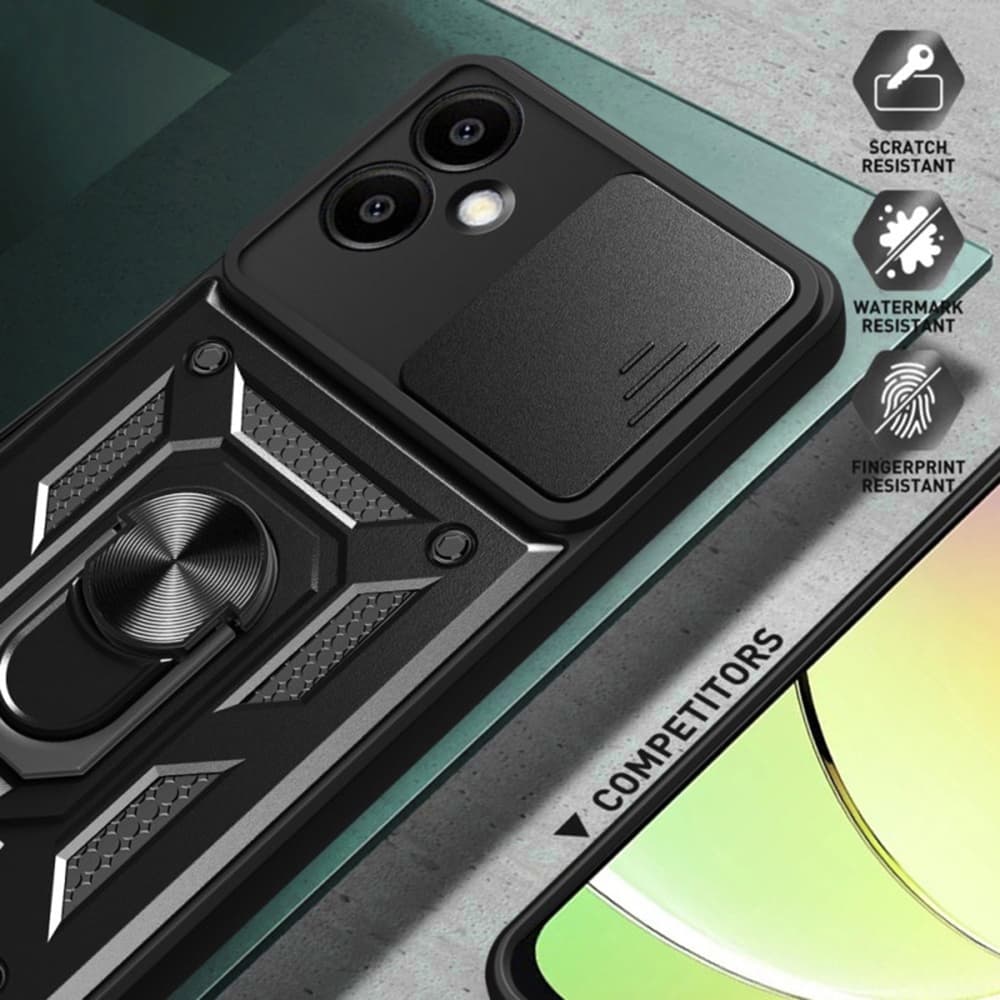 Techsuit CamShield Series Samsung Galaxy S25 Edge růžově zlatý - náhled 4