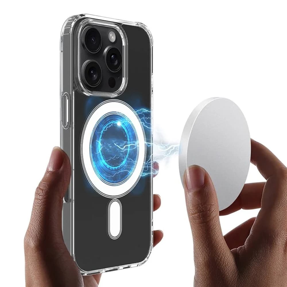 Techsuit MagSafe Pro iPhone 16 Plus Průhledný - náhled 4