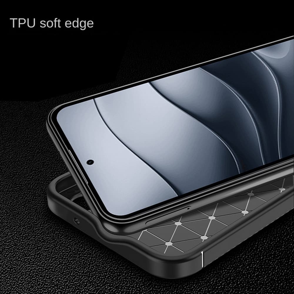 Pouzdro Techsuit CarbonFiber pro Xiaomi Redmi Note 14 5G černé - náhled 4