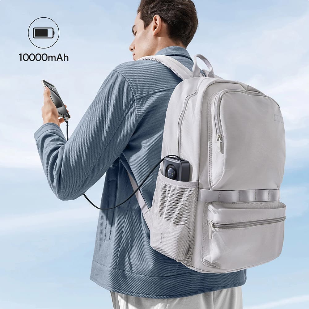 Baseus Power Bank Free2Pull s USB-C kabelem 10000mAh 30W černá - náhled 4