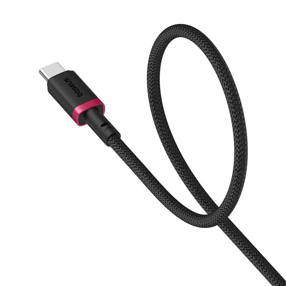 Baseus Data Cable Dura Series USB na Type-C Rychlé nabíjení 60W 2m červená černá - náhled 4