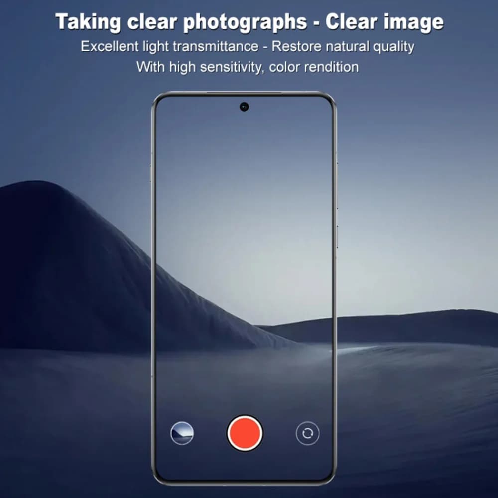 Techsuit - Sklo na fotoaparát - OnePlus 13R - Černá - náhled 4