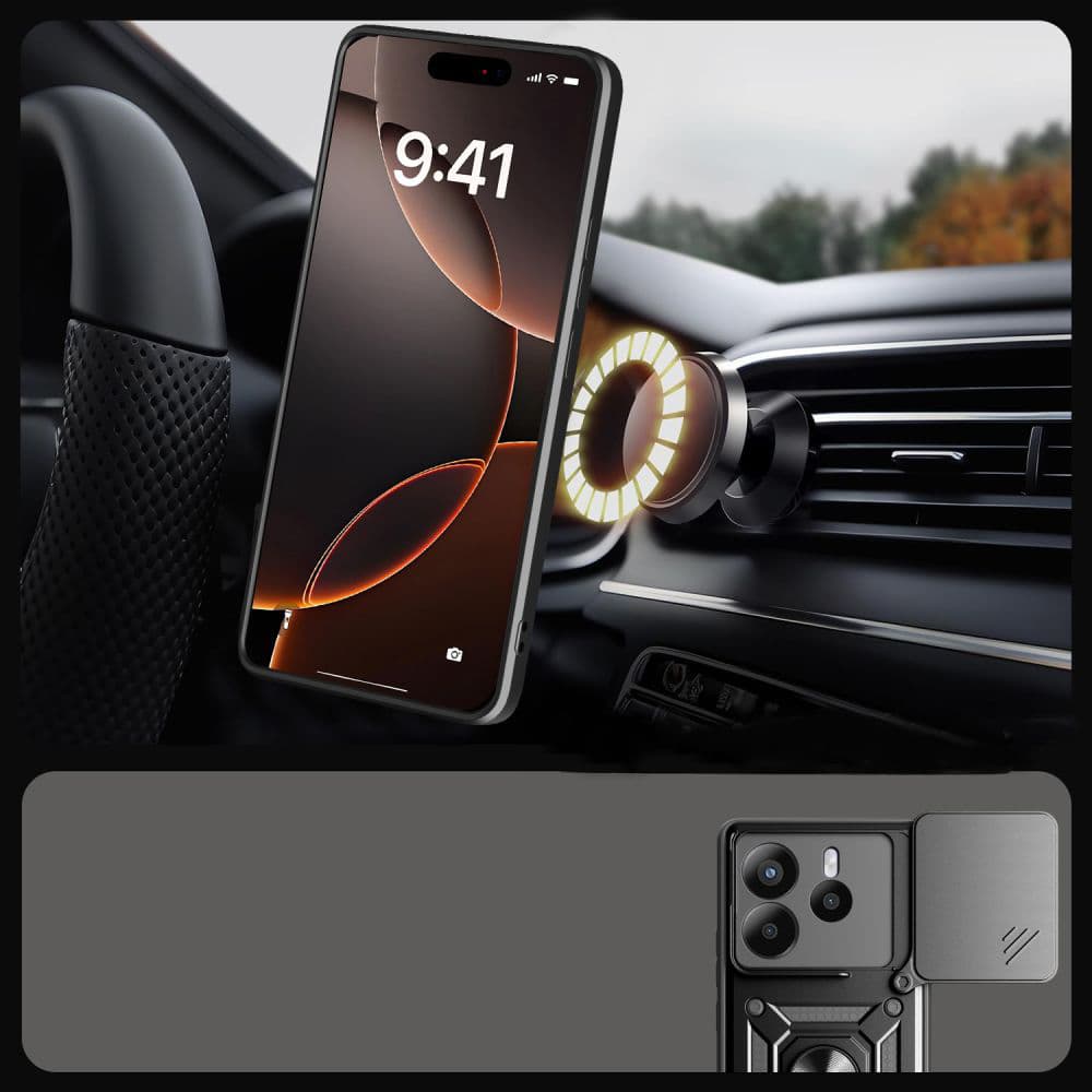 Techsuit CamShield Series Xiaomi Redmi Note 14 4G (Standard) Zelená - náhled 4