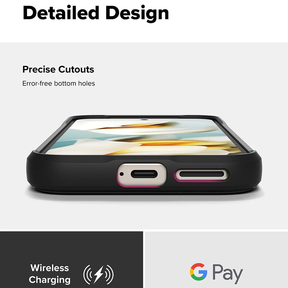 Pouzdro Ringke Onyx Design pro Google Pixel 9a maskáčově černé - náhled 4