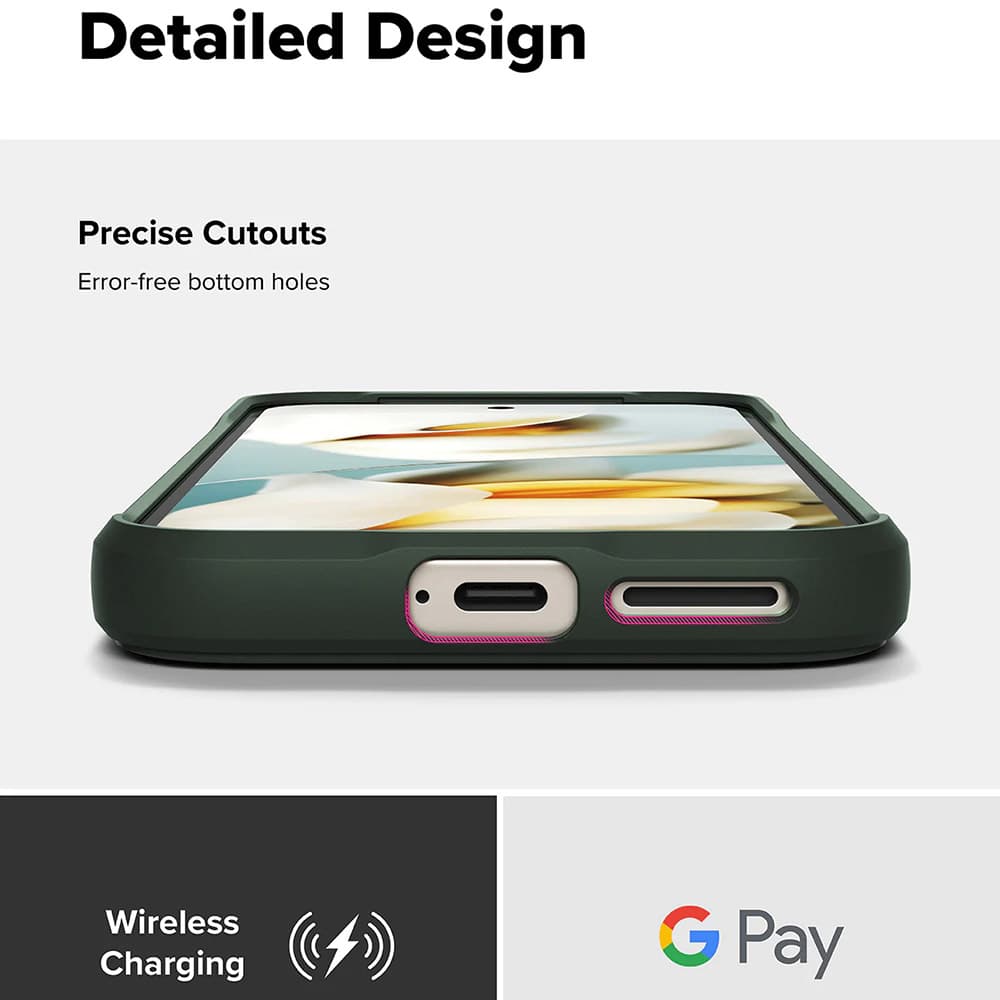 Ringke Onyx Google Pixel 9a tmavě zelená - náhled 4