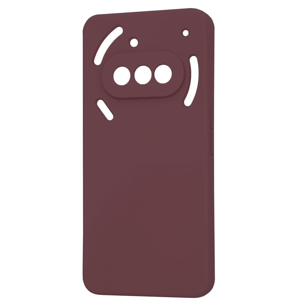 Techsuit SoftFlex Nothing Phone (3a) švestkově červený - náhled 4