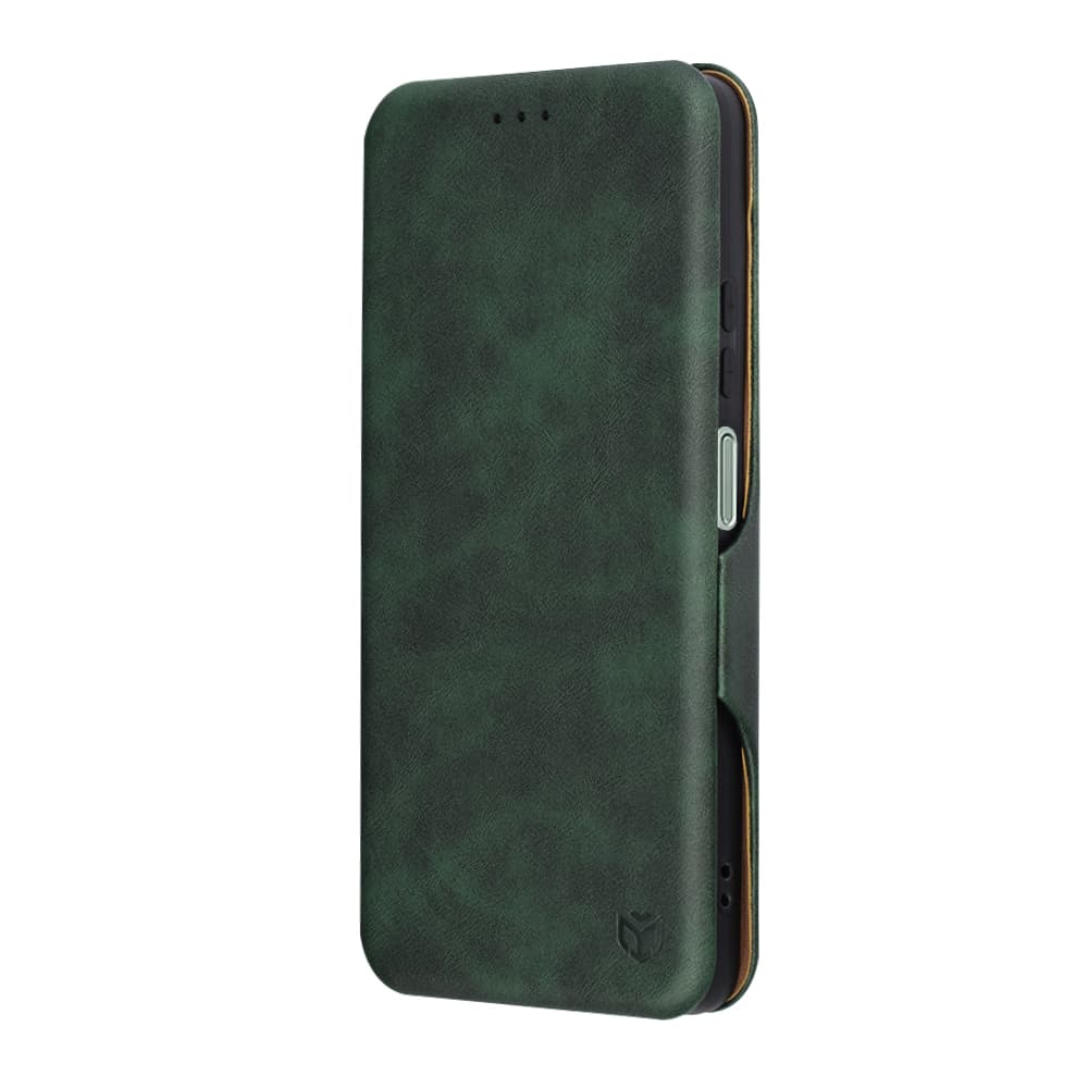 Pouzdro Techsuit Safe Wallet Plus pro Motorola Moto G75 zelené - náhled 4