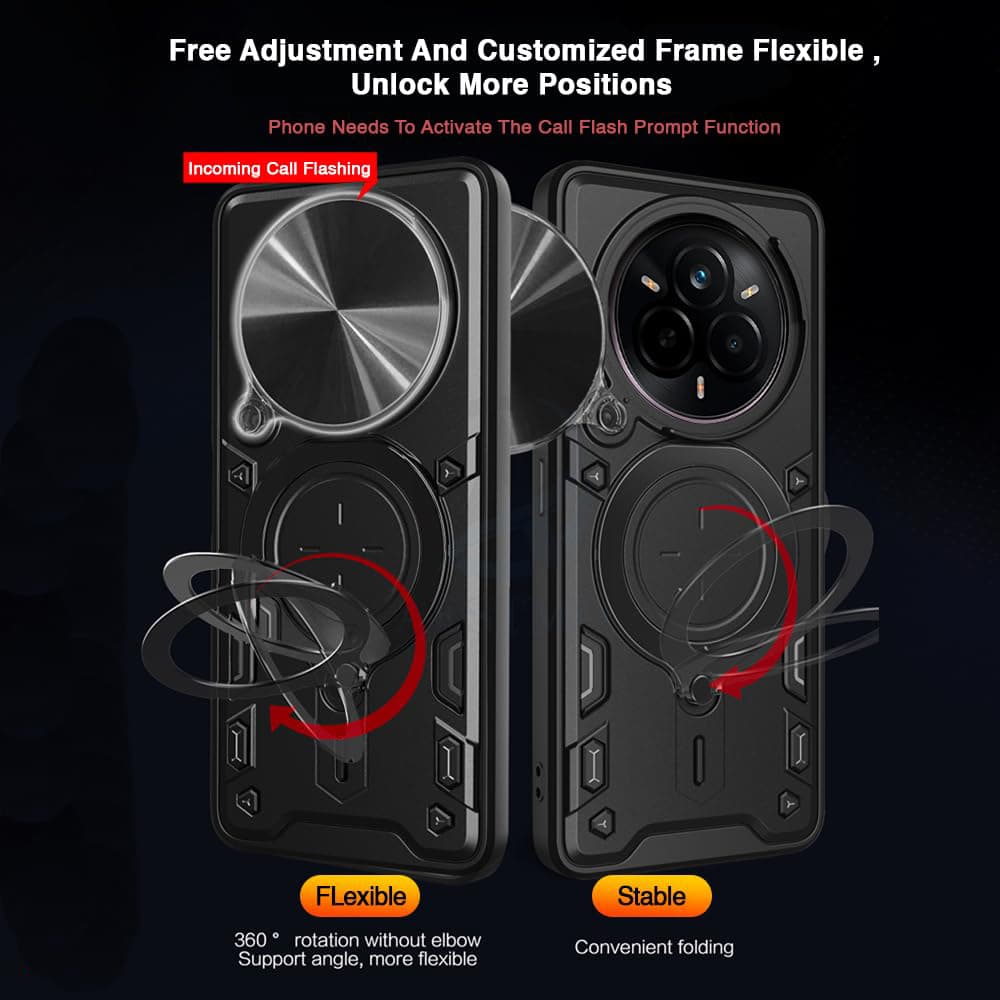Ochranné pouzdro Techsuit CamGuard Pro Realme 14 Pro černé - náhled 4