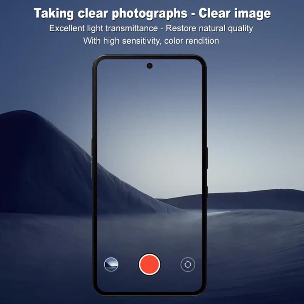 Techsuit - Kompletní sklo fotoaparátu - Nothing Phone (3a) - Černá - náhled 4