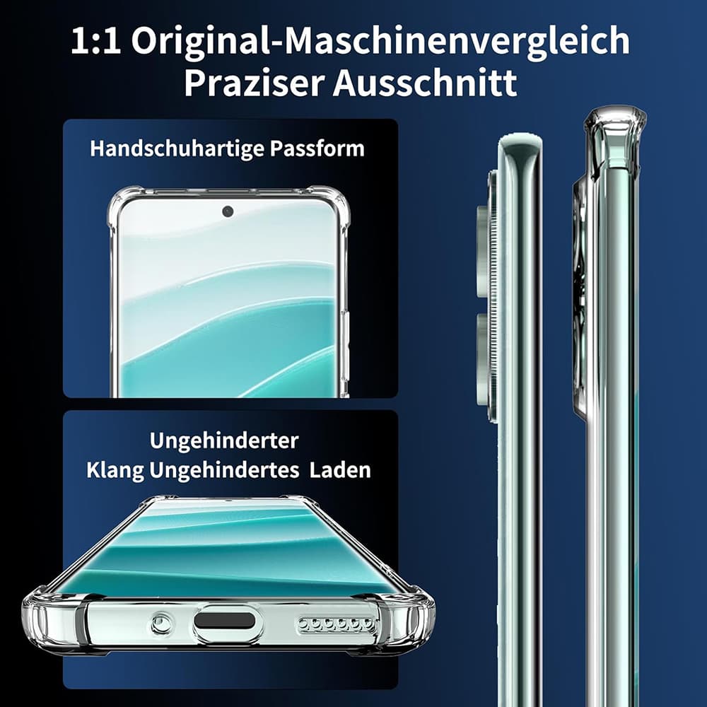 Techsuit Shockproof průhledný silikon Xiaomi Poco F7 Ultra průhledný - náhled 4