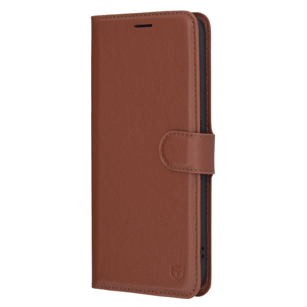 Kožené pouzdro Techsuit pro Nothing Phone 3a hnědé - náhled 4