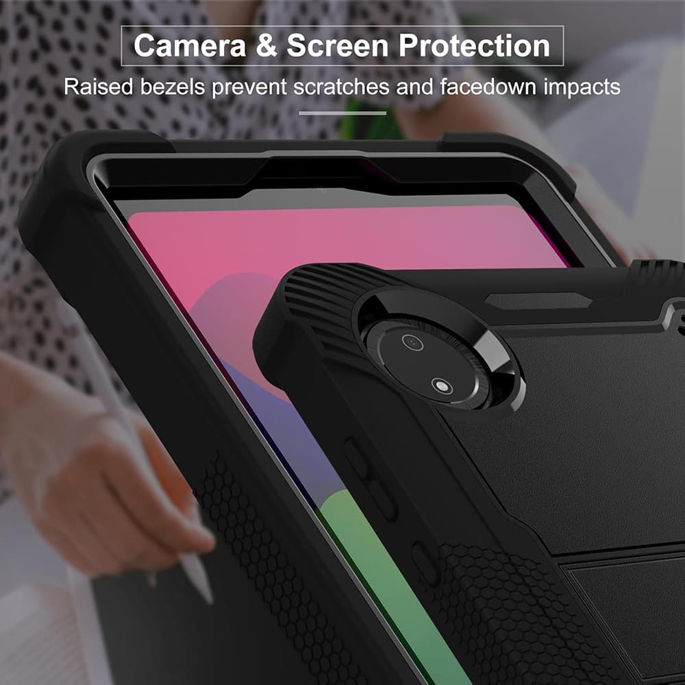 Techsuit Rugged TabShell s ochranou displeje pro Xiaomi Pad 7 černá - náhled 4