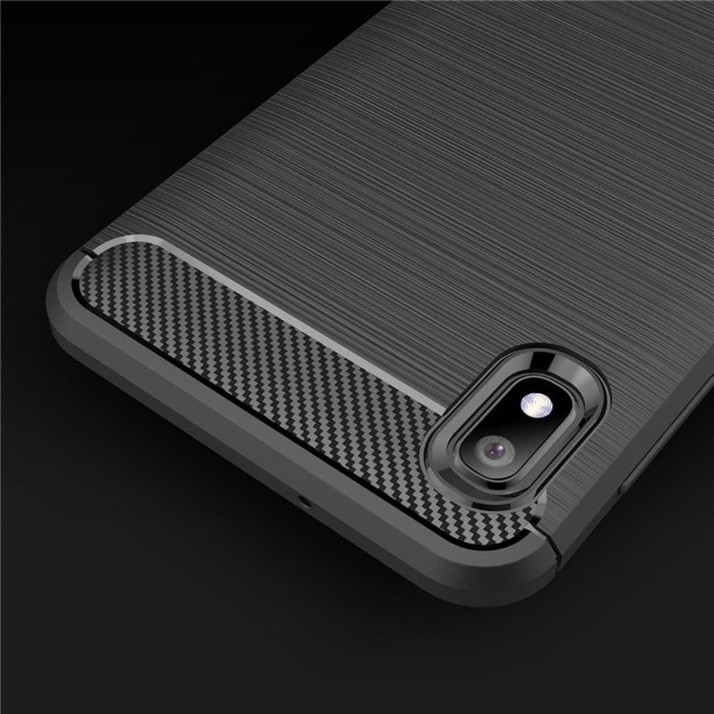 Techsuit Karbon Silikon Samsung Galaxy A10 M10 Černá - náhled 4