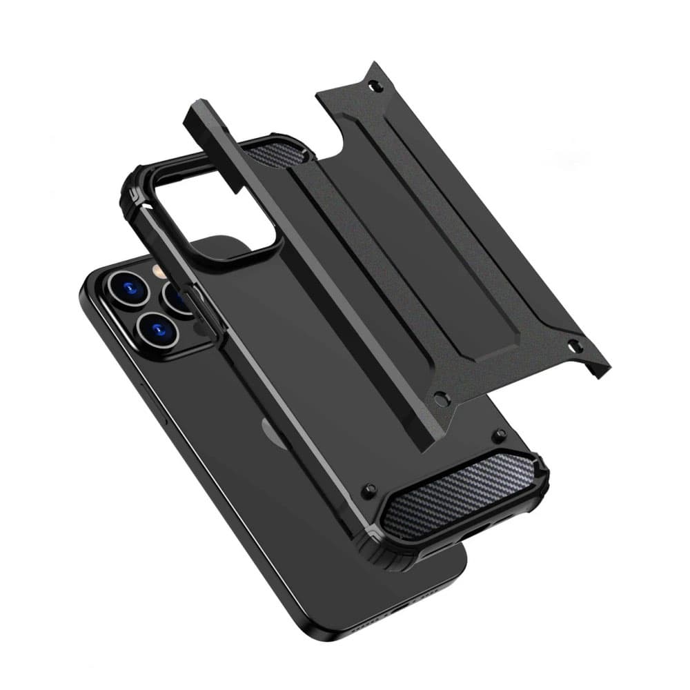Techsuit Hybrid Armor pro Xiaomi Redmi Note 14 Pro+ 5G černý - náhled 4
