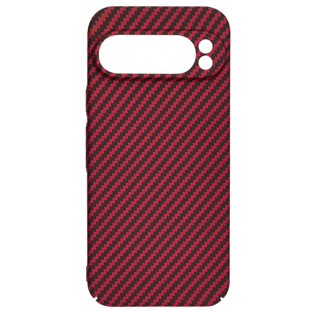 Techsuit Carbonite FiberShell Google Pixel 9 Pro XL červený - náhled 4
