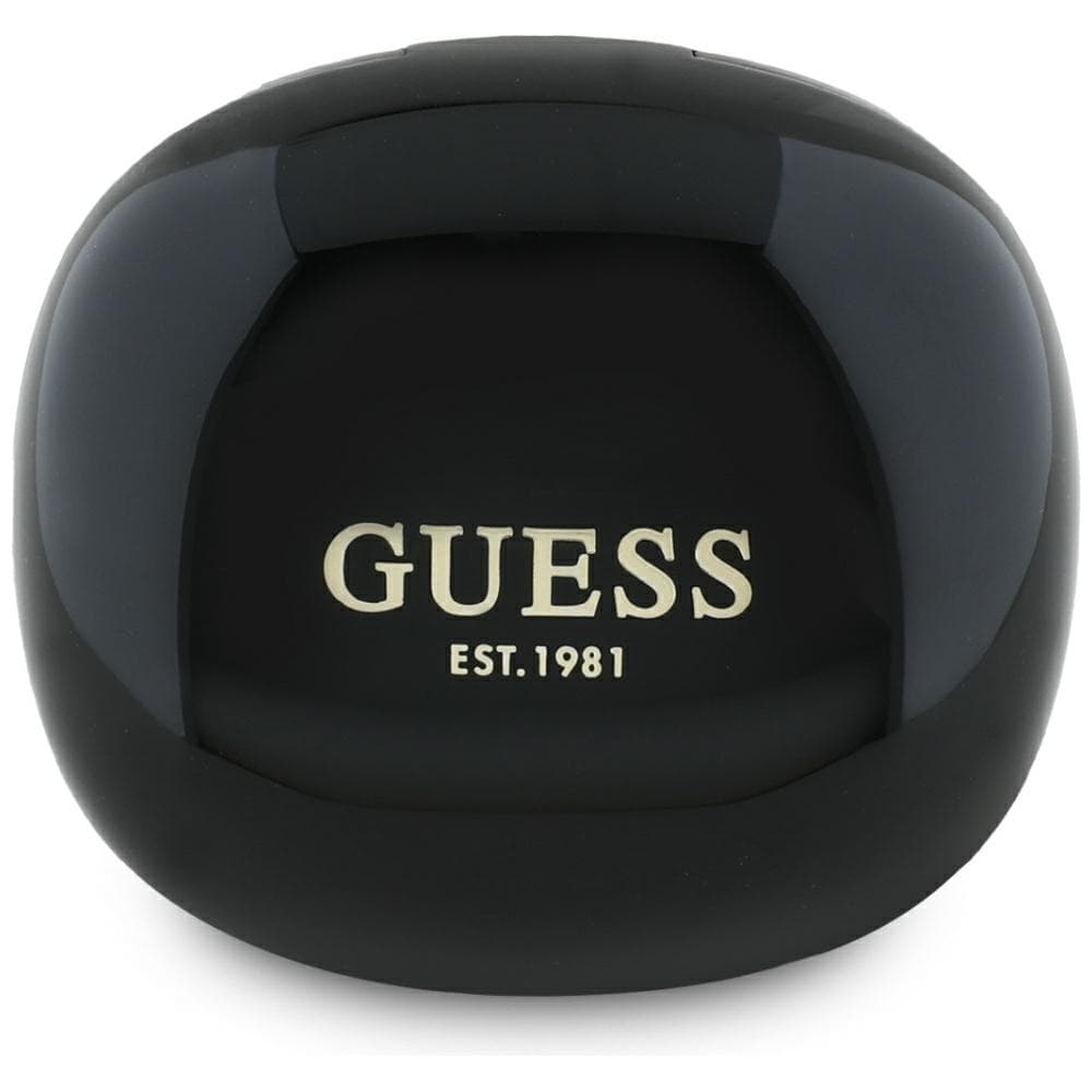 Guess Wireless Earbuds Flat Classic Logo Electroplated černé - náhled 4