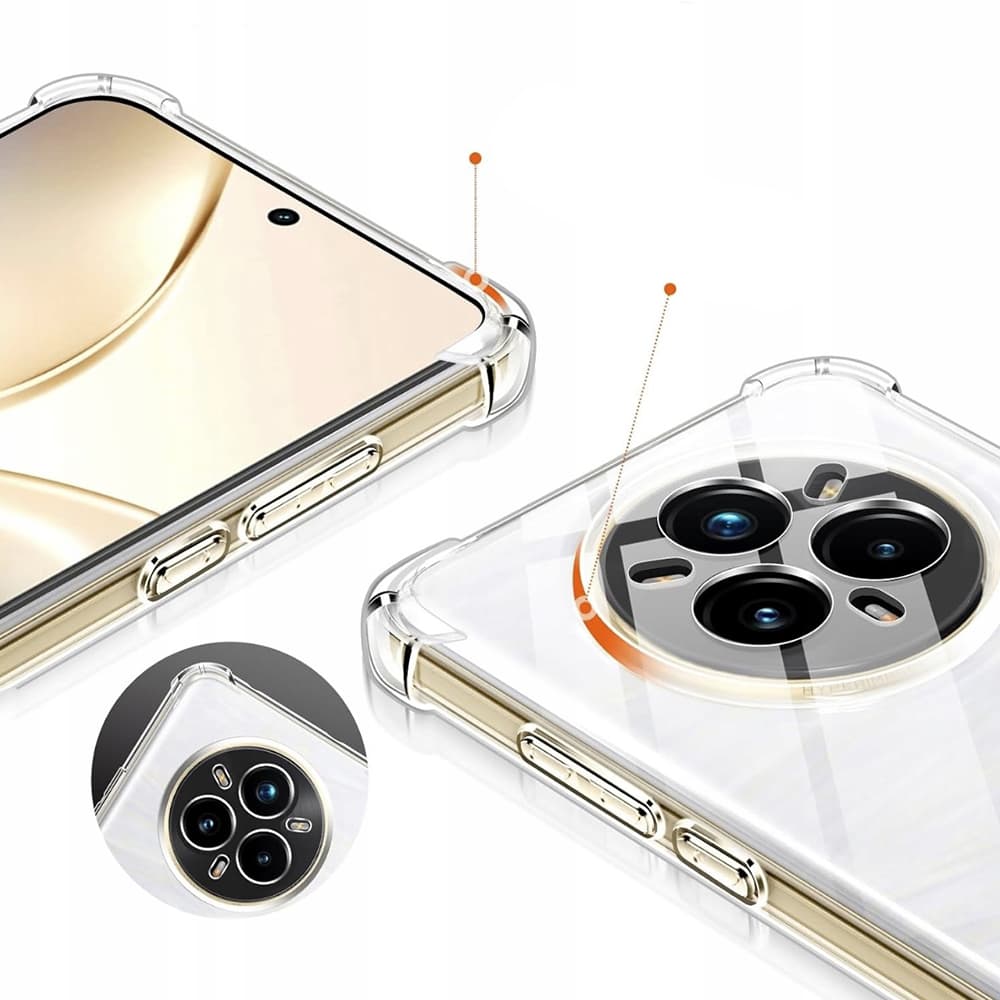 Techsuit Shockproof průhledný silikon Realme 14 Pro+ průhledný - náhled 4
