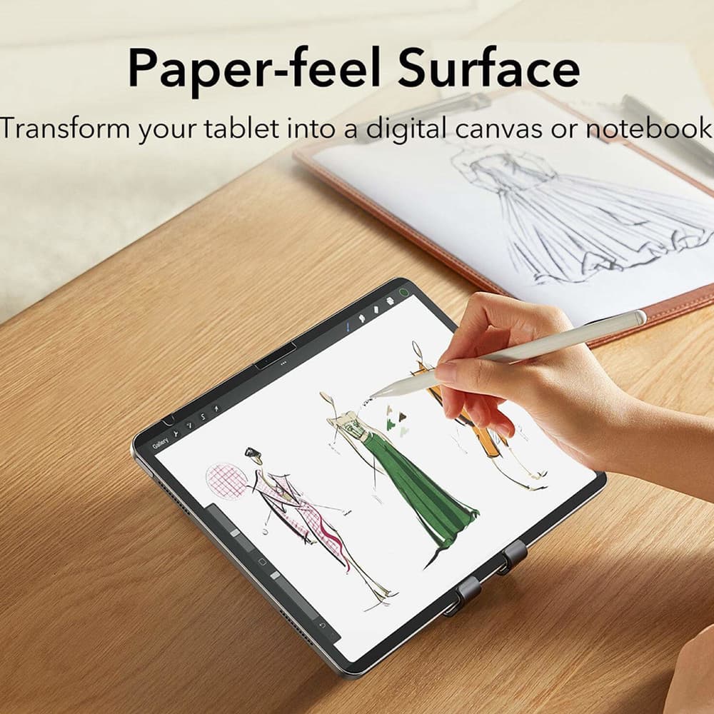 ESR Paper-Feel Magnetic pro iPad 10 (2022) 10.9 / 11 (2025) průhledný - náhled 4
