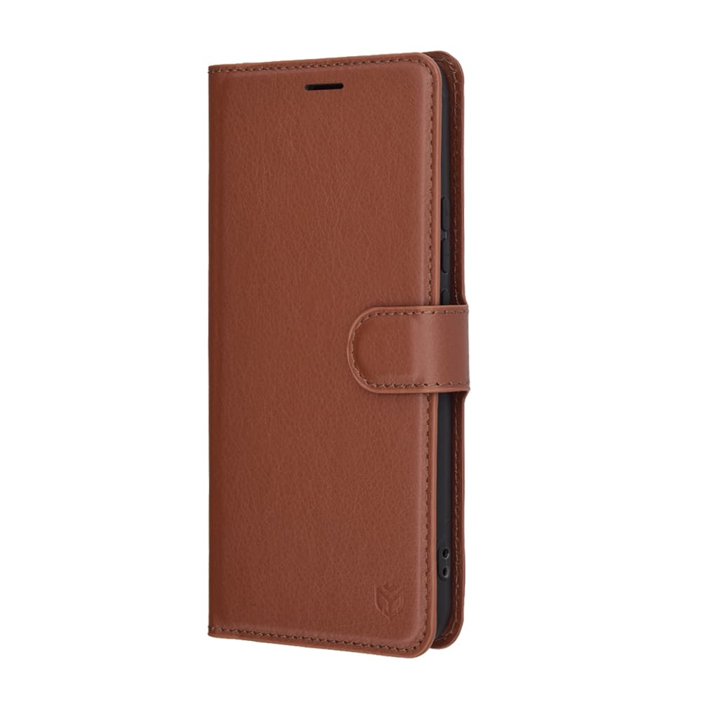 Pouzdro Techsuit Leather Folio pro Realme 14 Pro+ hnědé - náhled 4