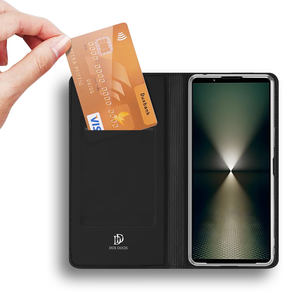 Pouzdro Dux Ducis Skin Pro pro Sony Xperia 1 VII černé - náhled 4