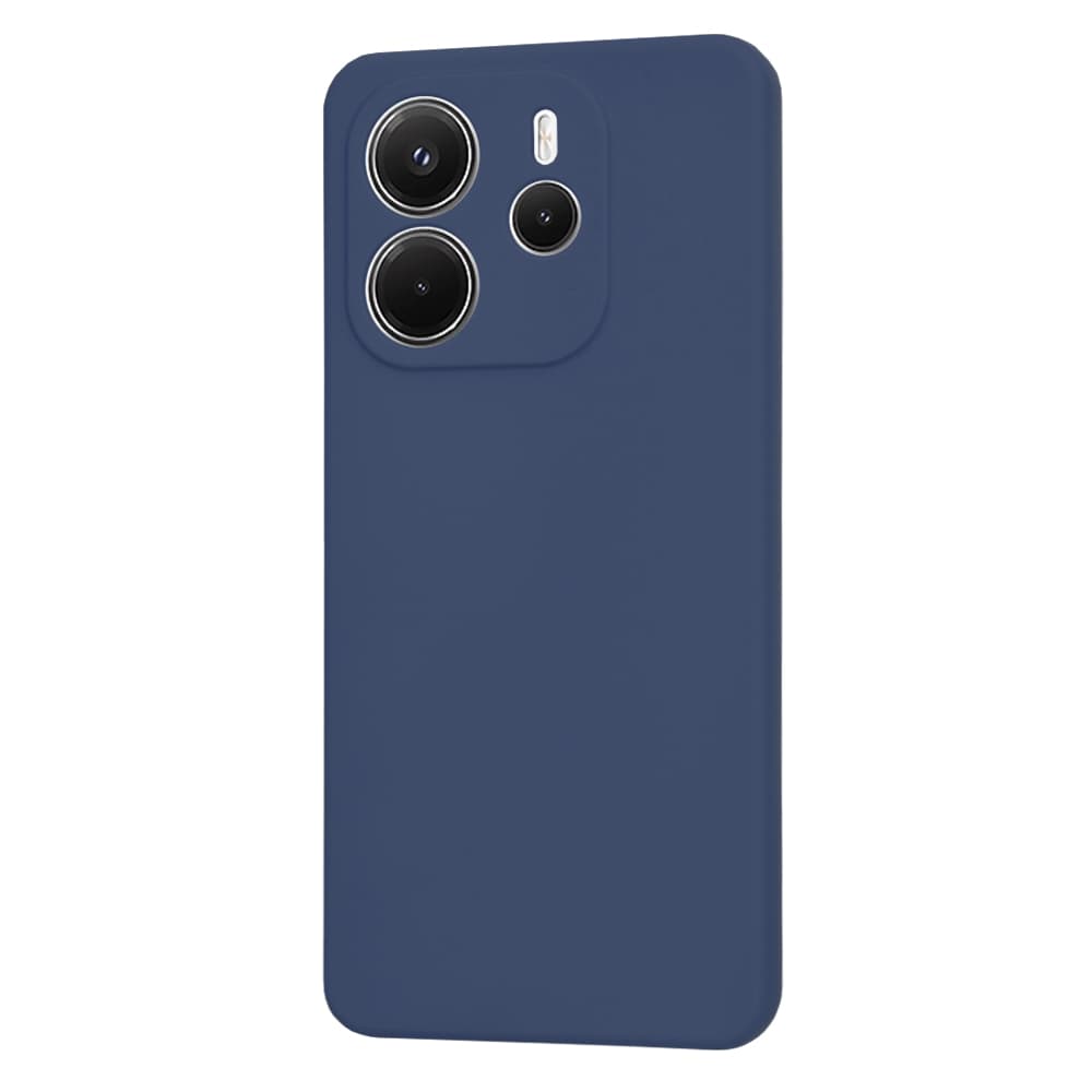 Techsuit SoftFlex Xiaomi Redmi Note 14 4G (Standard) tmavě modrá - náhled 4