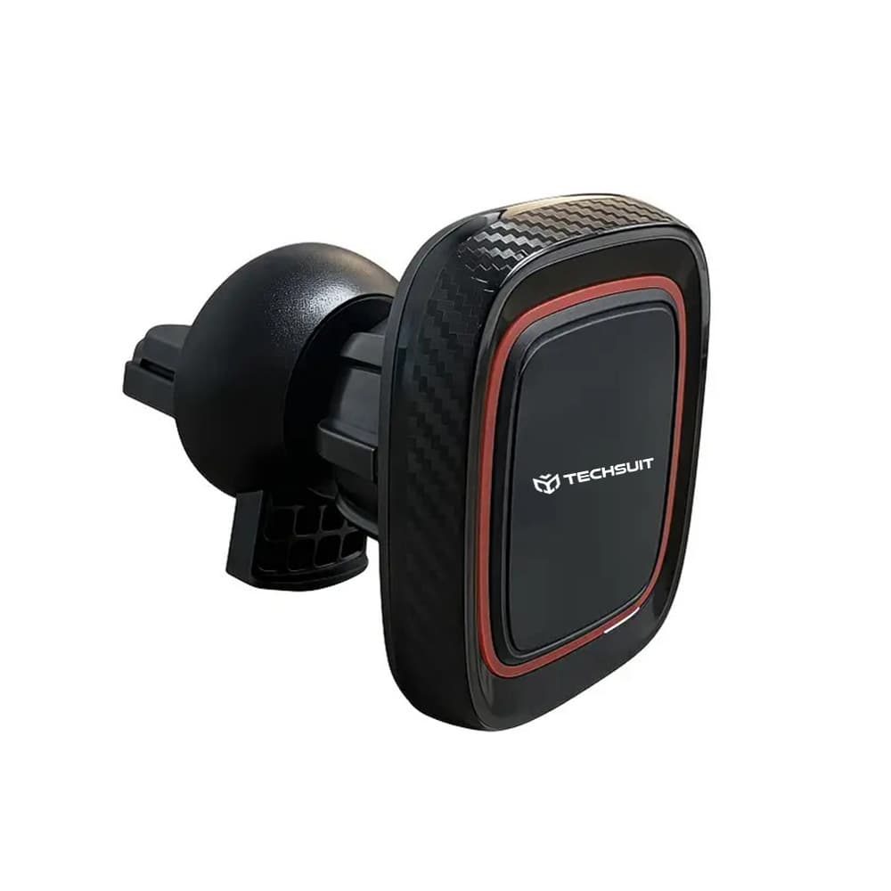 Techsuit Car Holder MagGrip S5 Držák do auta na větrací mřížku černý červený - náhled 4