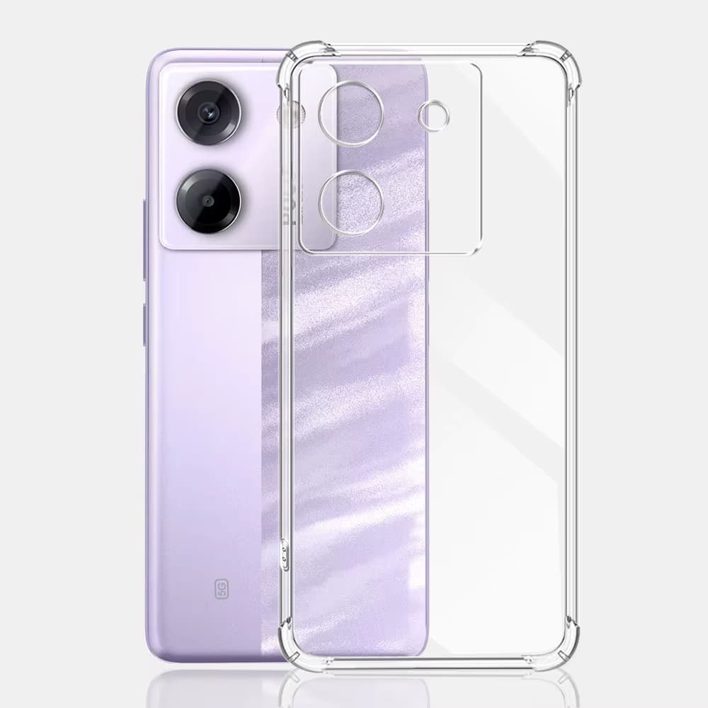 Techsuit Shockproof průhledný silikon pro Xiaomi Poco M7 Pro 5G průhledný - náhled 4