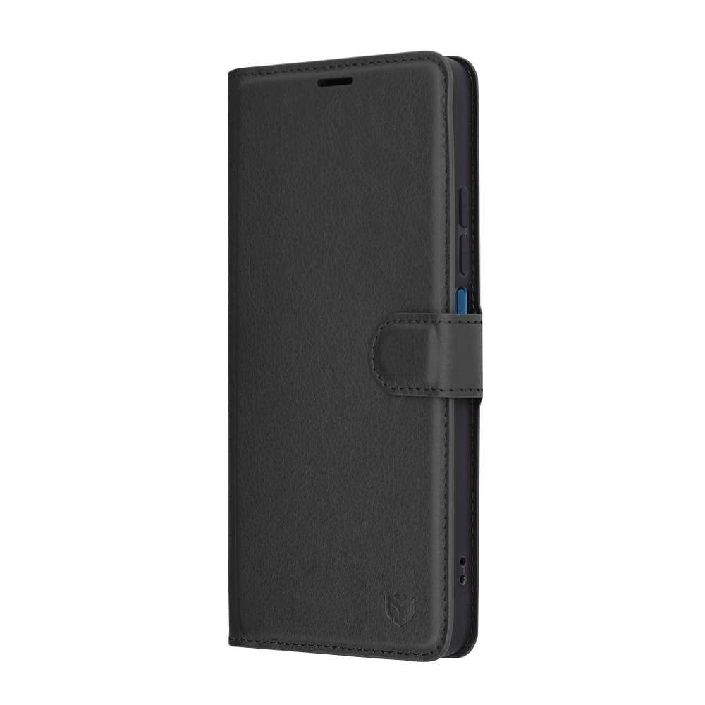 Pouzdro Techsuit z kůže pro Xiaomi Redmi 14C Poco C75 černé - náhled 4
