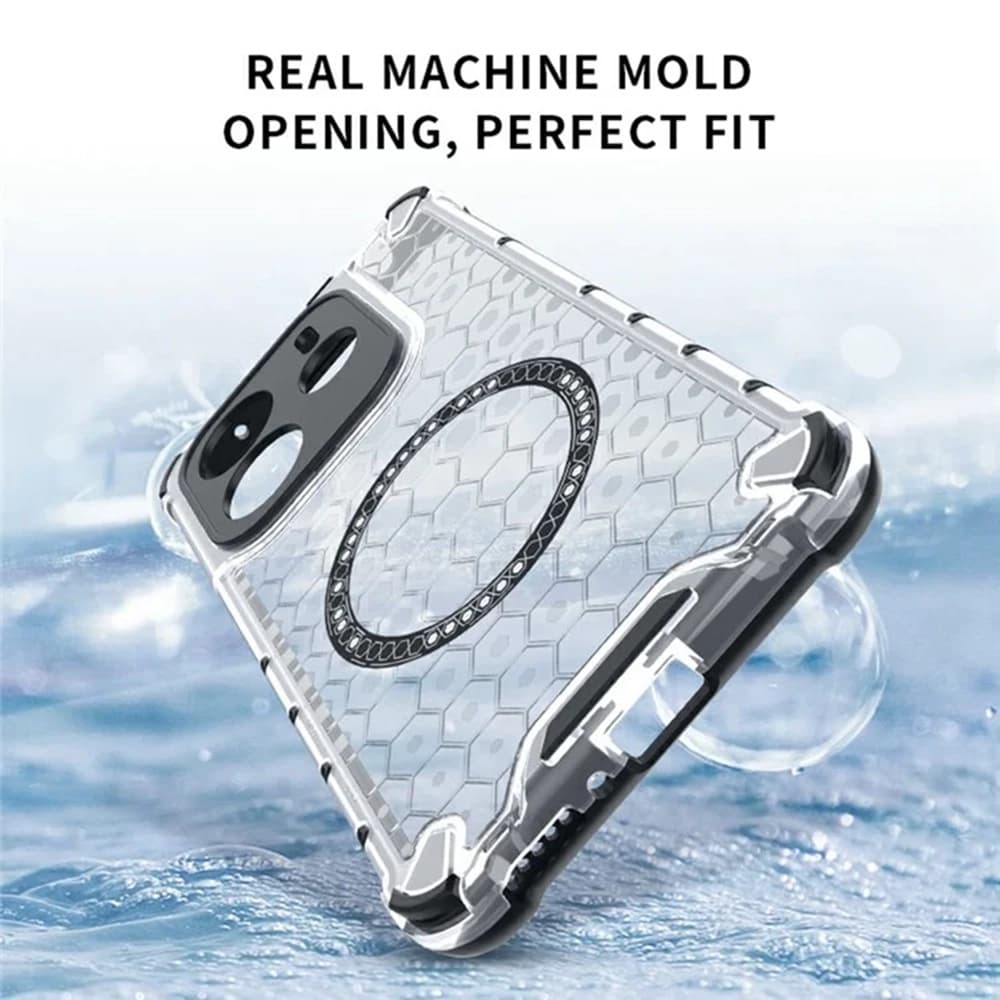 Techsuit HoneyComb Shield MagSafe pro Xiaomi Redmi Note 14 5G bílý - náhled 4
