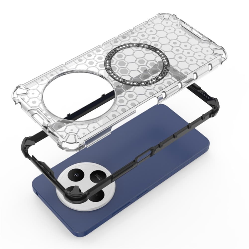 Techsuit HoneyComb Shield MagSafe pro Xiaomi Redmi 14C Poco C75 bílá - náhled 4