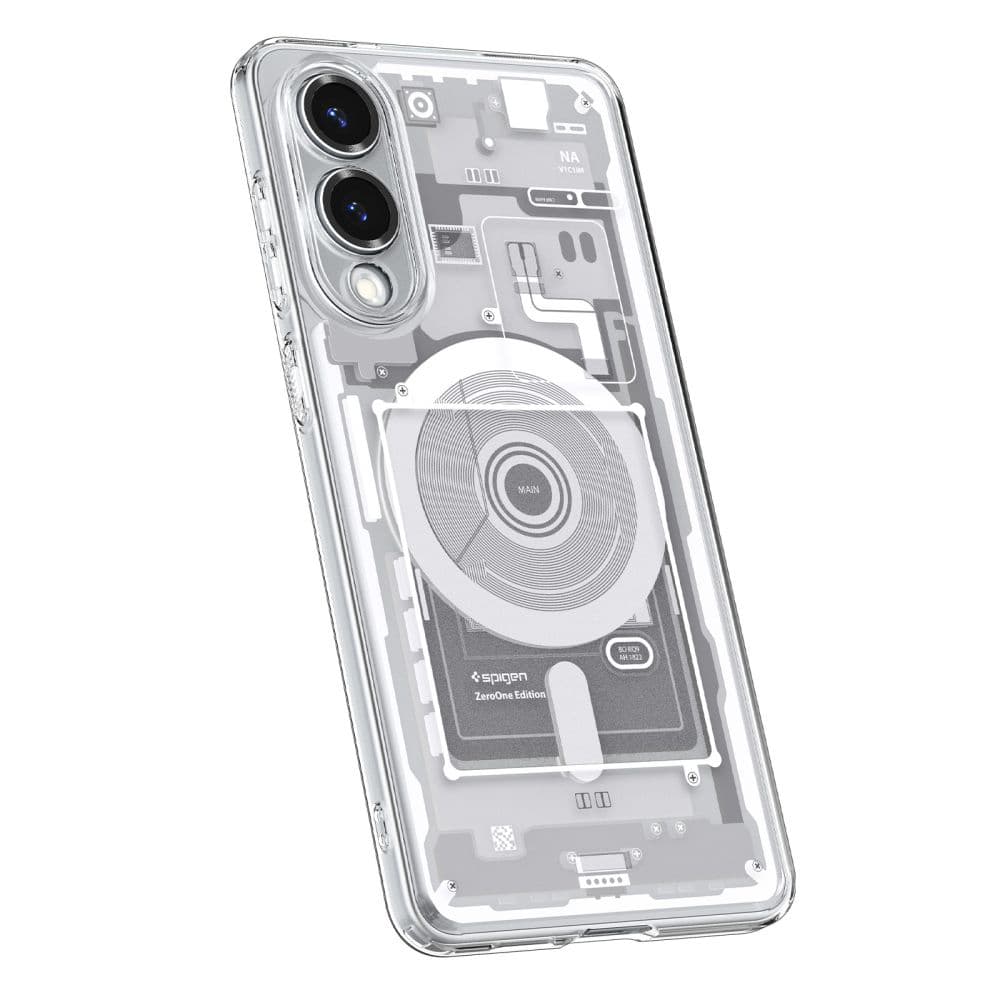 Spigen Ultra Hybrid Zero One MagSafe pro Samsung Galaxy S25 Edge bílá - náhled 4