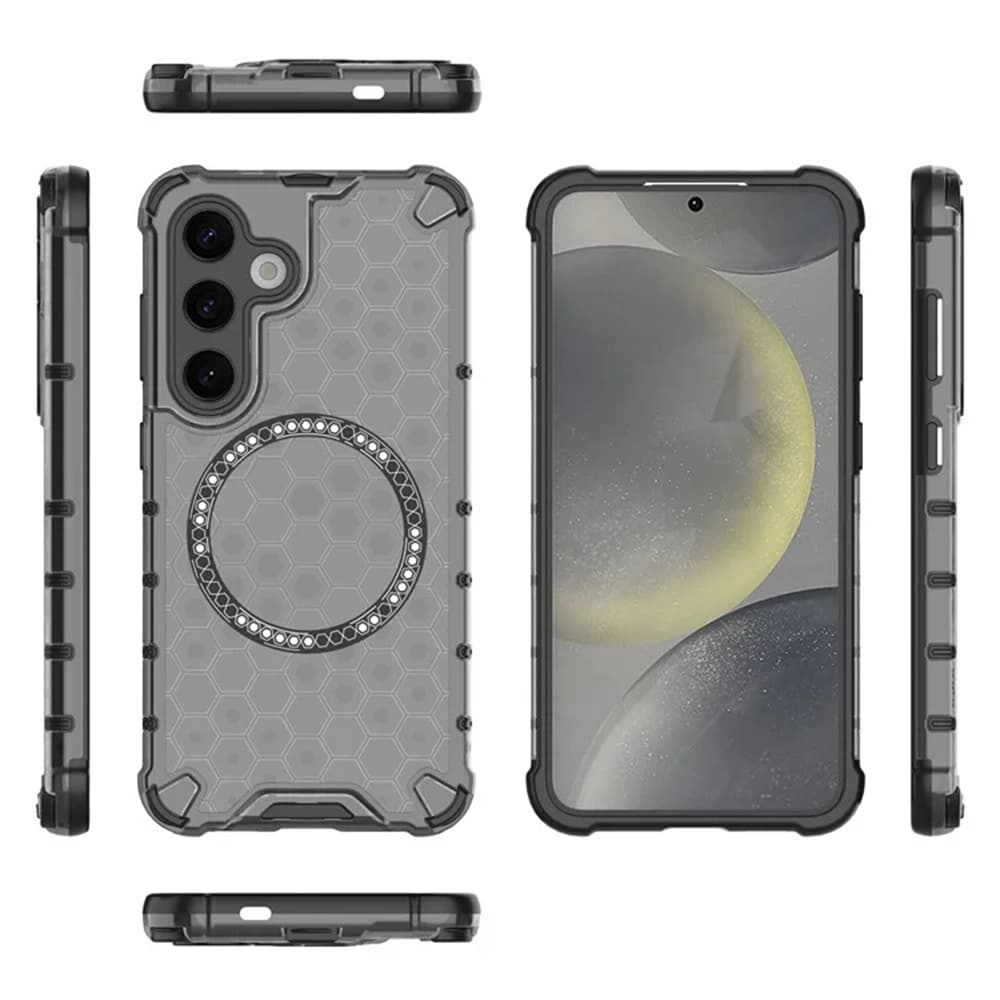 Techsuit HoneyComb Shield MagSafe pro Samsung Galaxy S24 černá - náhled 4