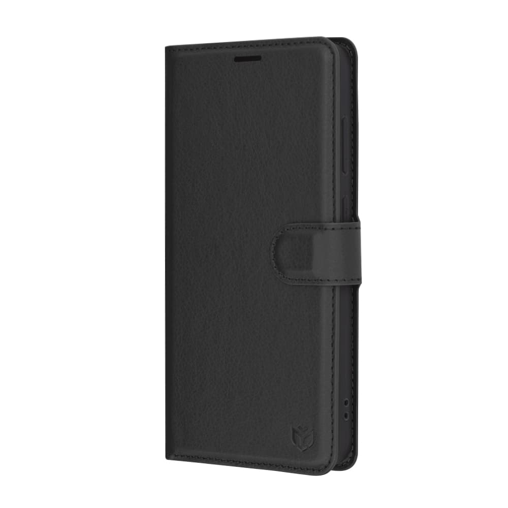 Techsuit Leather Folio pouzdro Samsung Galaxy S24 FE černé - náhled 4