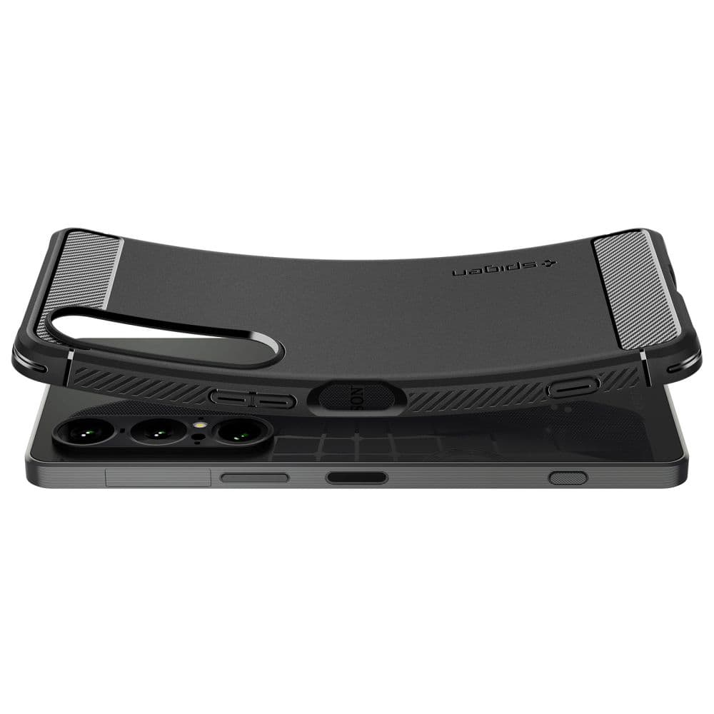 Spigen Rugged Armor pro Sony Xperia 1 VII matná černá - náhled 4