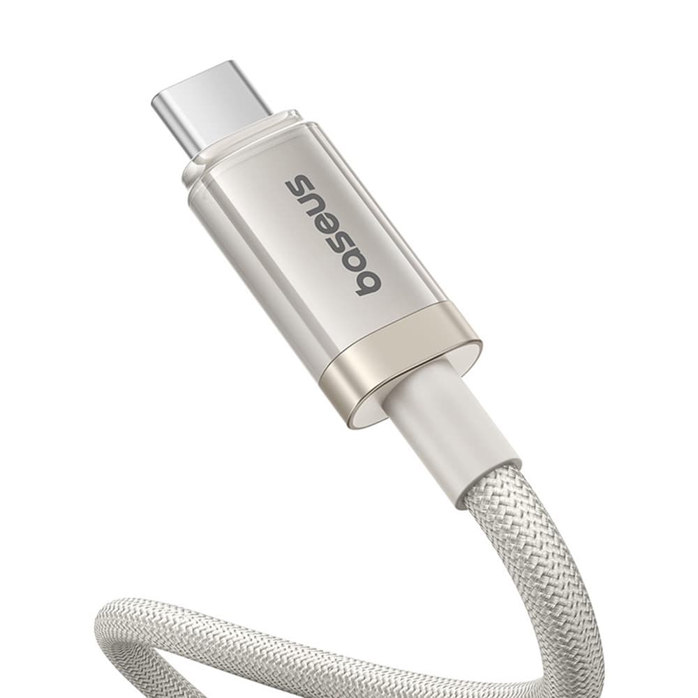 Baseus Data Cable Titanium USB-C na Type-C 100W rychlé nabíjení 2m zlatá - náhled 4