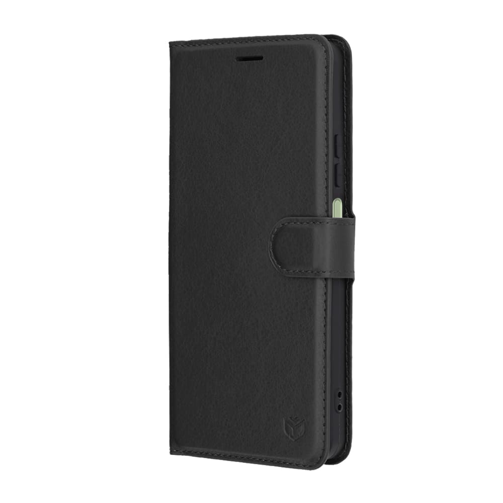 Pouzdro Techsuit kožené pro Oppo A5 Pro 4G A5 Pro 5G černé - náhled 4