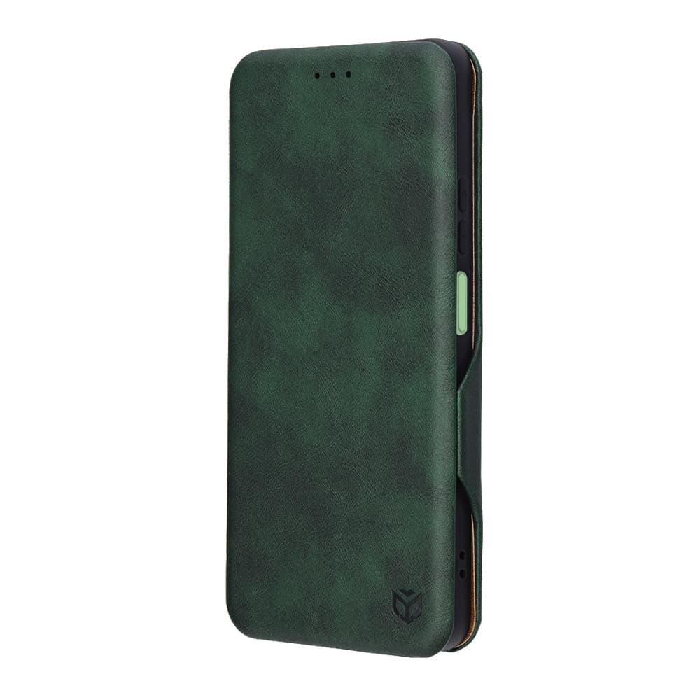 Pouzdro Techsuit Safe Wallet Plus pro Oppo A5 Pro 4G A5 Pro 5G zelené - náhled 4