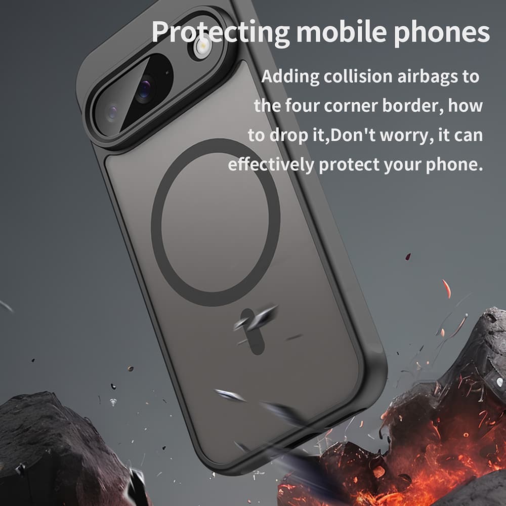 Techsuit HaloFrost II MagSafe pro Google Pixel 9 černá - náhled 4